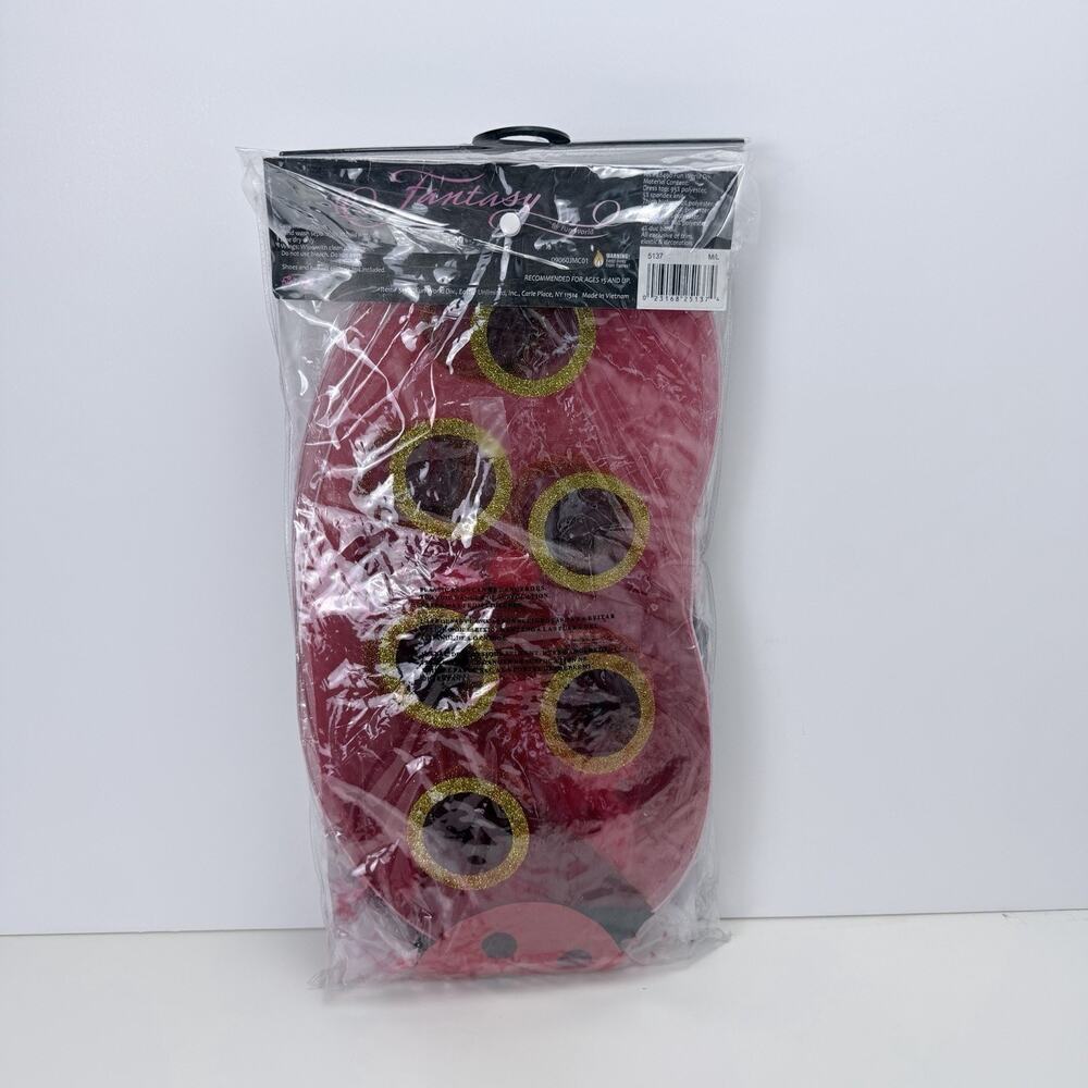 NWT Leg Avenue Daisy Bug Ladybug Costume 4pc Set w/ Wings & Headband M/L - Picture 2 of 10